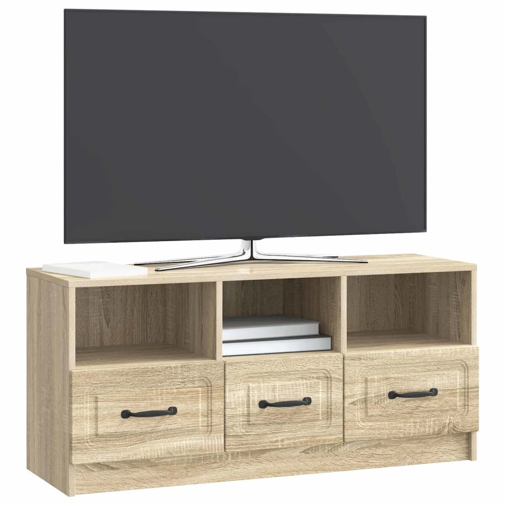 Mobile TV | Armadietto TV | Mobile Porta TV Rovere Sonoma 102 x 34,5 x 47 cm Legno ingegnerizzato