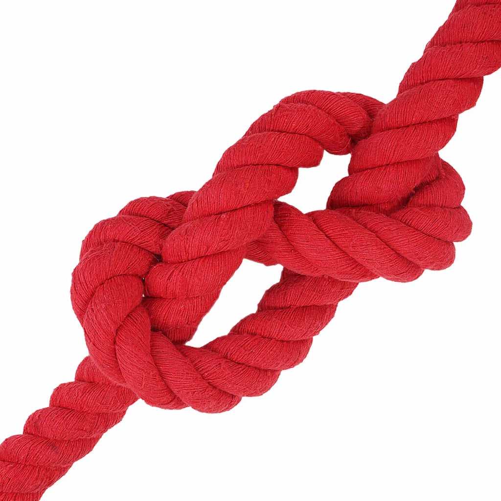 Corda di Cotone 50 mm 10 m Rosso 100% Cotone 42011937
