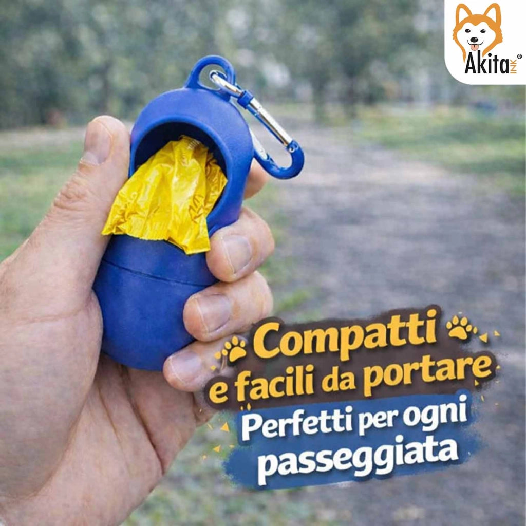 Akitaink Sacchetti Igienici Animali 1080 Pz 72 Rotoli
