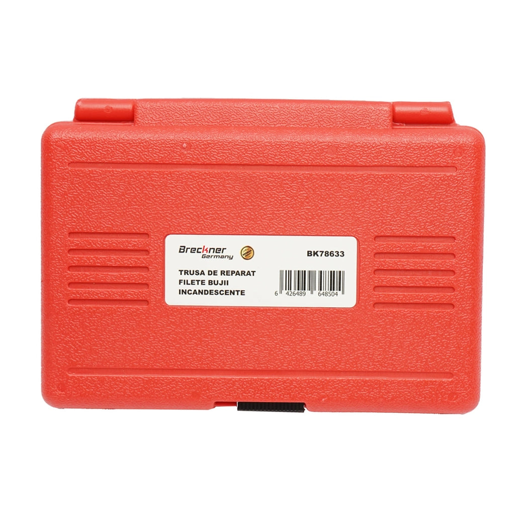 Set di strumenti per la riparazione dei filetti delle candelette M8, M10, M12, M14 Breckner Germany
