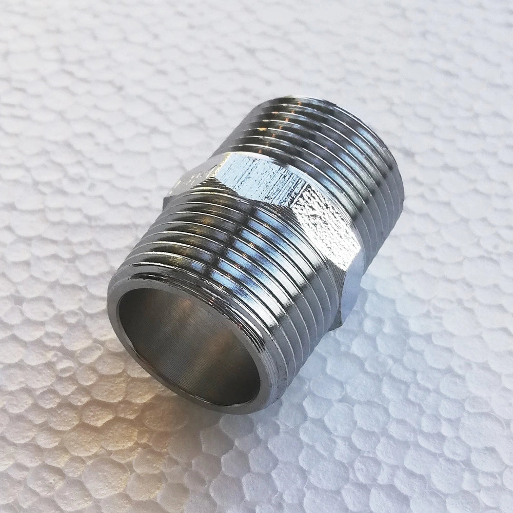 Niples nipplo da 3/4'' in ottone cromato mm