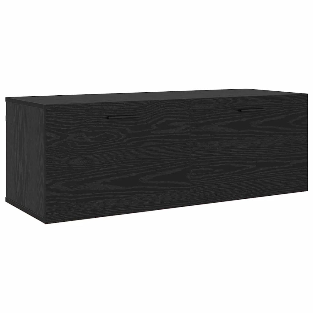 Armoire Murale 100 x 36,5 x 35 cm Bois d'ingénierie Chêne noir