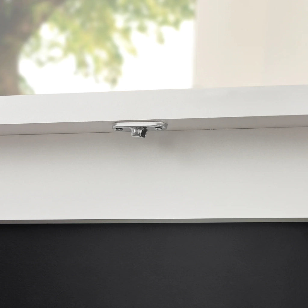 Tavolo A Muro Tavolo Pieghevole Tavolo Cucina Con Lavagna colore bianco FWT20-W