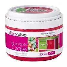 PITTURA LAVAGNA COLORE BIANCO DA 500 ML