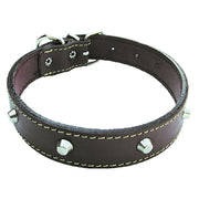 Collare per Cane Larg. Lung. 6 Pezzi in Cuoio 30 mm 55 cm