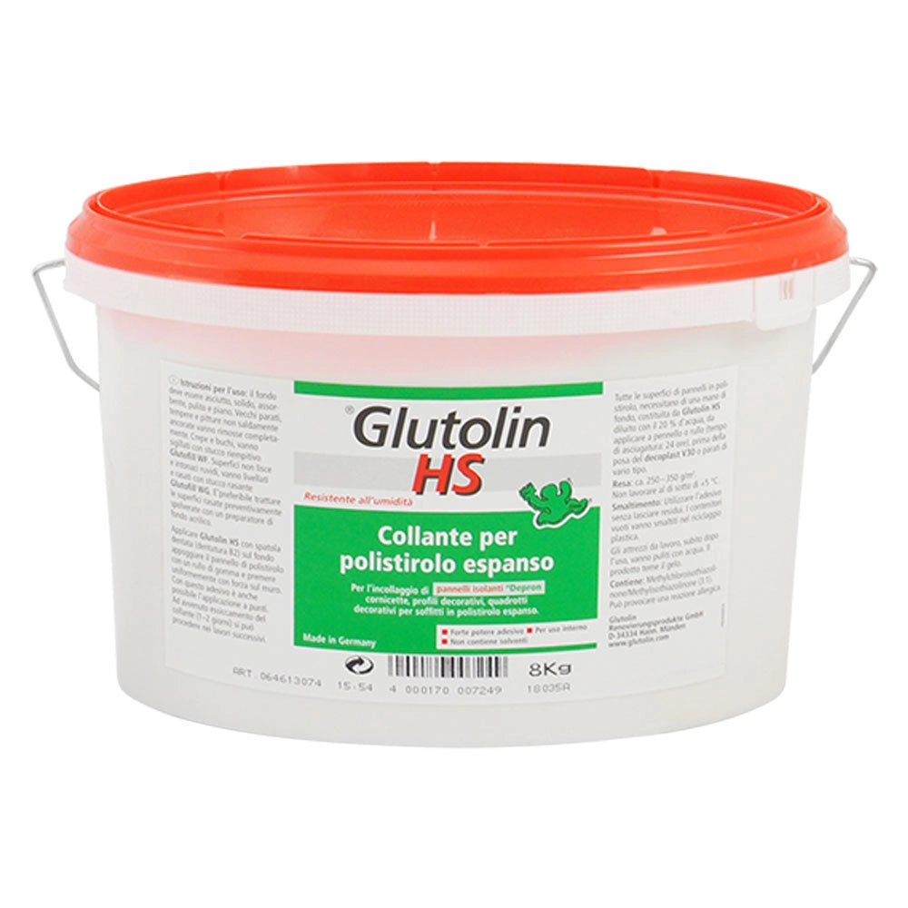 Collante per Polistirolo Glutolin Hs Secchio Tillmanns 8 kg