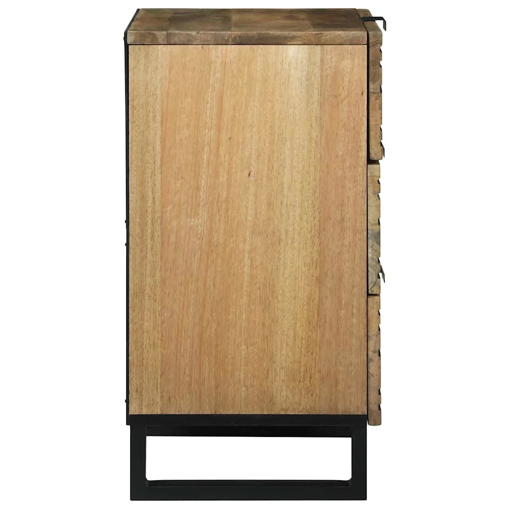 Armadio da Notte con cassetto Marrone 50 x 33 x 60 cm