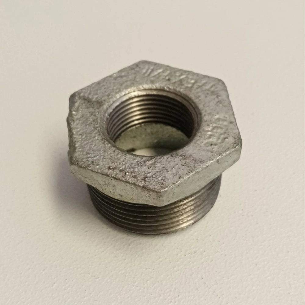 Raccordo mf da 2''x1'' riduzione ghisa zincata malleabile