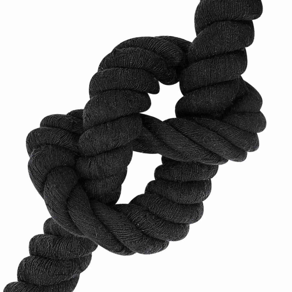 Corda di Cotone 60 mm 5 m Nero 100% Cotone 42011840