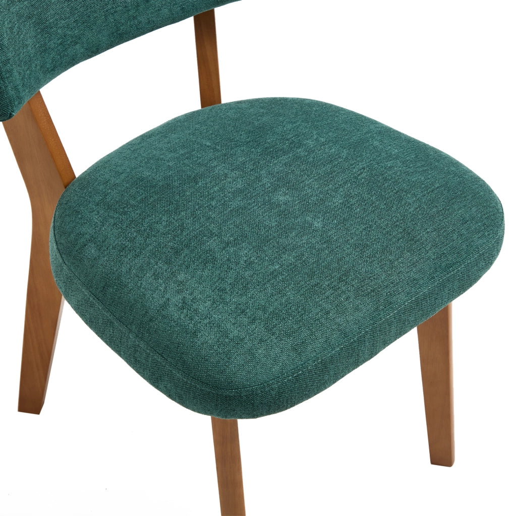 SEDIA da pranzo Set da 2 pezzi 54,5x47x77 cm Legno Verde