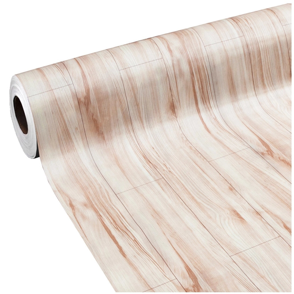 Pavimento PVC 140x550 Cm Rivestimento Rotolo Vinile 30 Misure Design Legno Parquet Venato Dis A