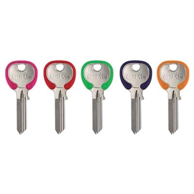 CHIAVE PIATTA WALLY WA1RDZ SILKY SILCA - OTTONE NICHELATO- 100 pezzi