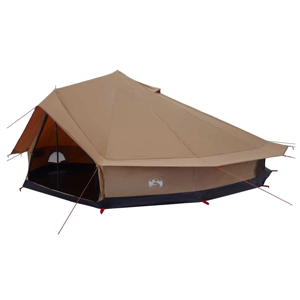 Tenda Familiare 12 persona Marrone Policotone 42017504