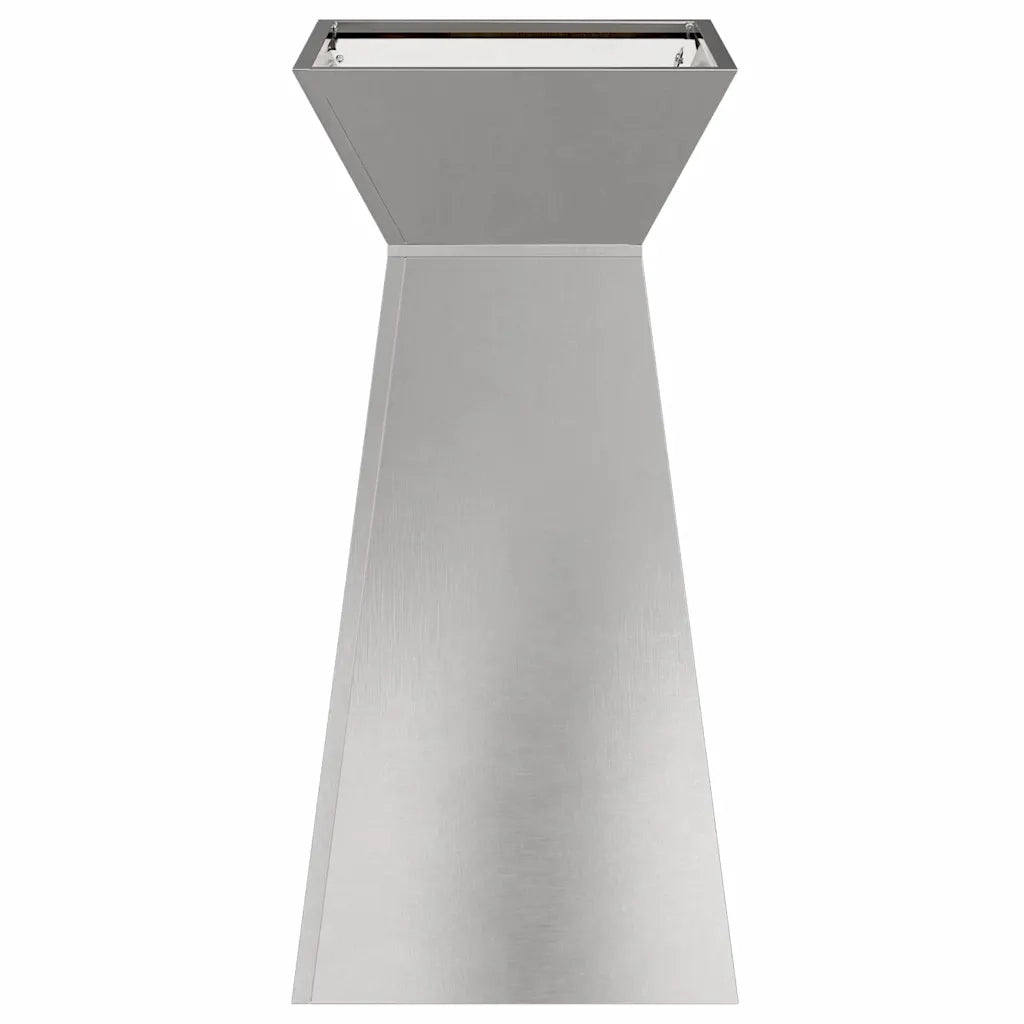 Vaso a Pilastro 2 pcs Argento 35 x 35 x 73 cm