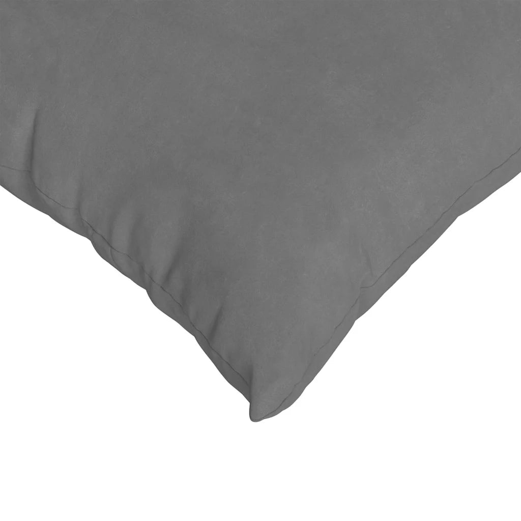 Cuscini da Divano 2 pcs Grigio scuro 50 x 50 cm Tessuto 42013985