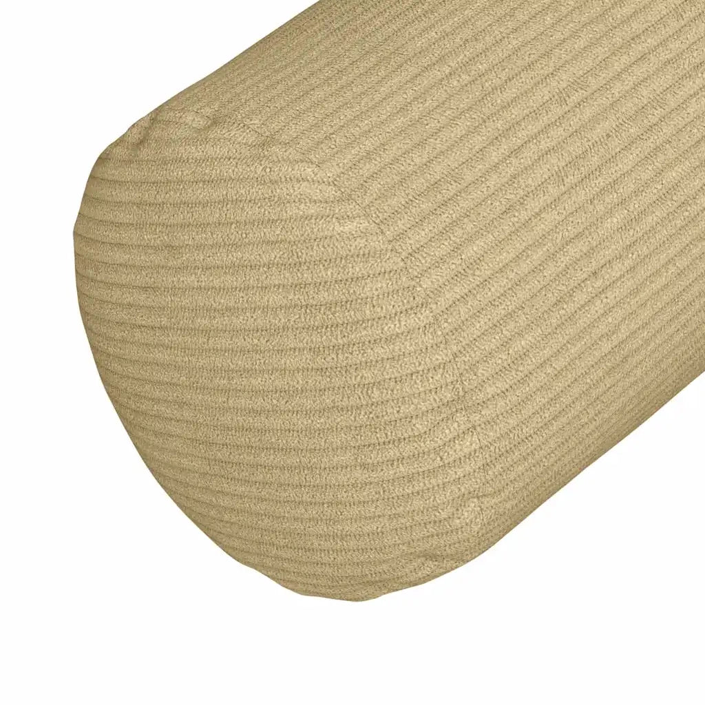 Cuscini a rullo 2 pz | Cuscini per sedie Grigio Verde ? 15 x 40 cm