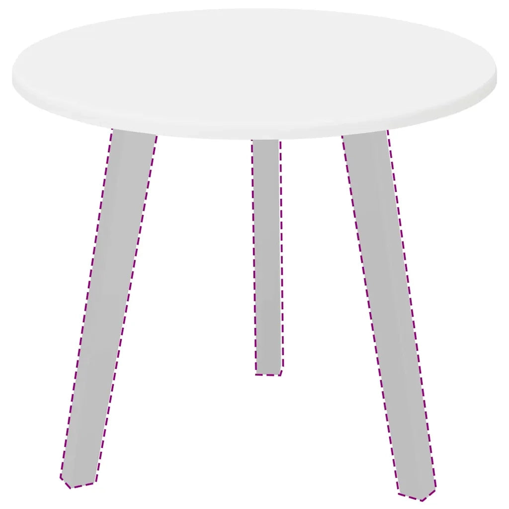 Piano del Tavolo | Superficie Tavolo | Piano Scrivania Bianco ? 50 x 1,5 cm Legno multistrato
