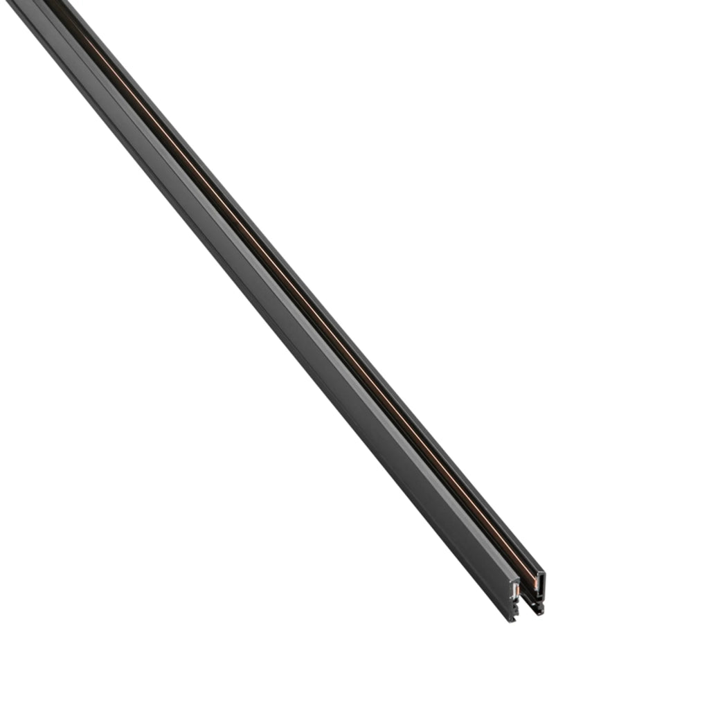 Binario Deva Finitura Nero 100 cm Alluminio Ideal Lux