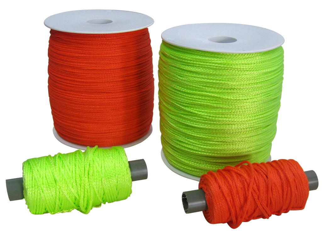 FILO PER EDILIZIA STABILIZZATO AI RAGGI UV col. Arancio alta visibilitÃE mt. 500