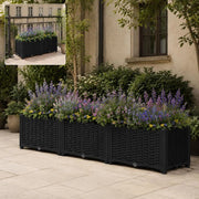 Raised Bed 120x40x38 Cm Polypropylene