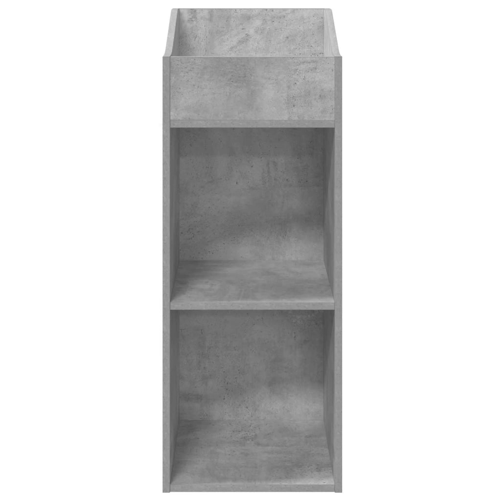 Mobile porta vinili Grigio Cemento 36 x 36 x 95,5 cm 8012829