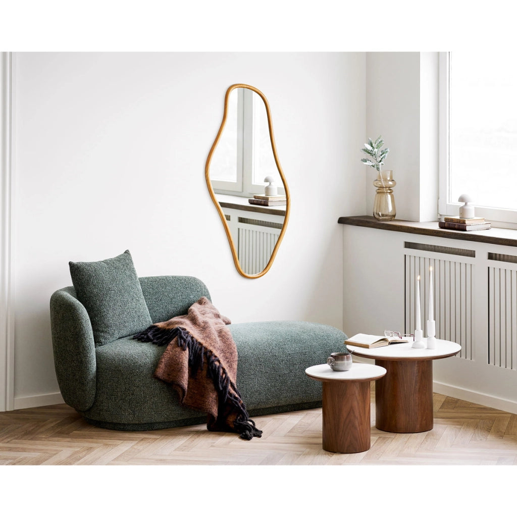 Specchio con Cornice Brandsby, Marrone, Legno, 2x60x120 cm
