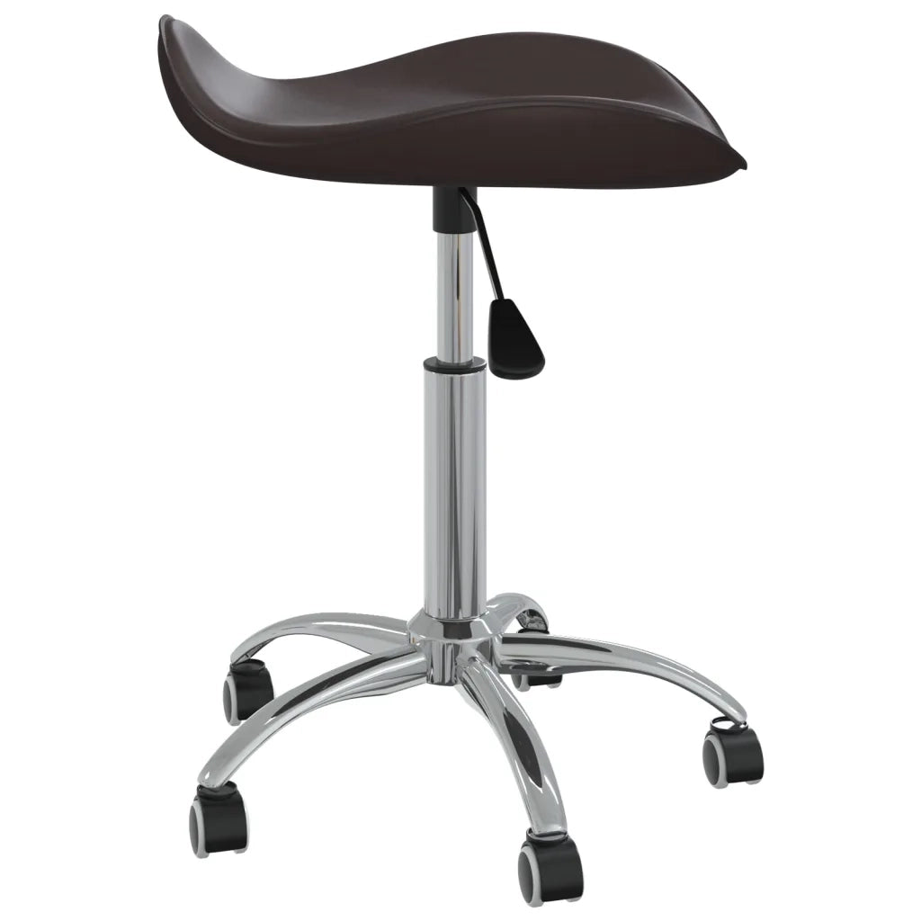 Sedia da Ufficio | Sedia da Gaming Marrone in Similpelle