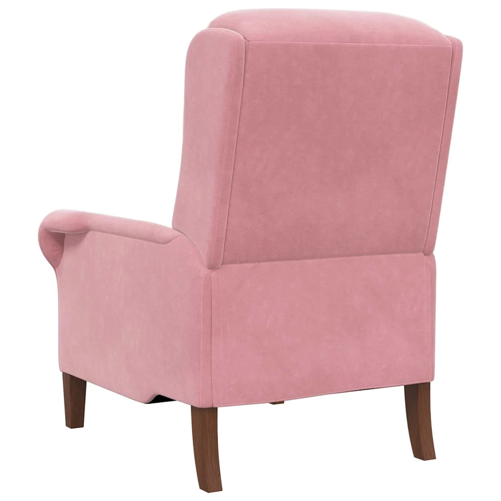 poltrona Rosa 76 x 94 x 102 cm Velluto