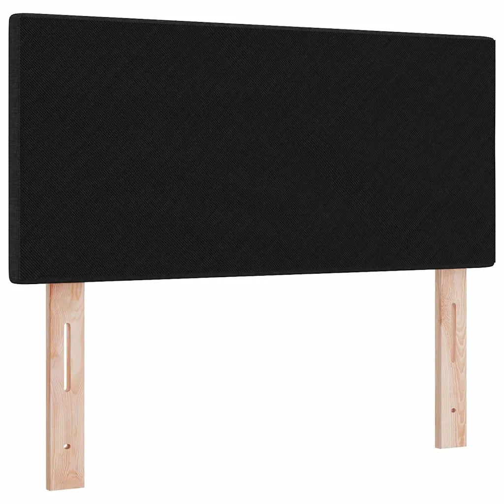 Testiera-Testata-Testiera Decorativa Nero 80 cm Tessuto