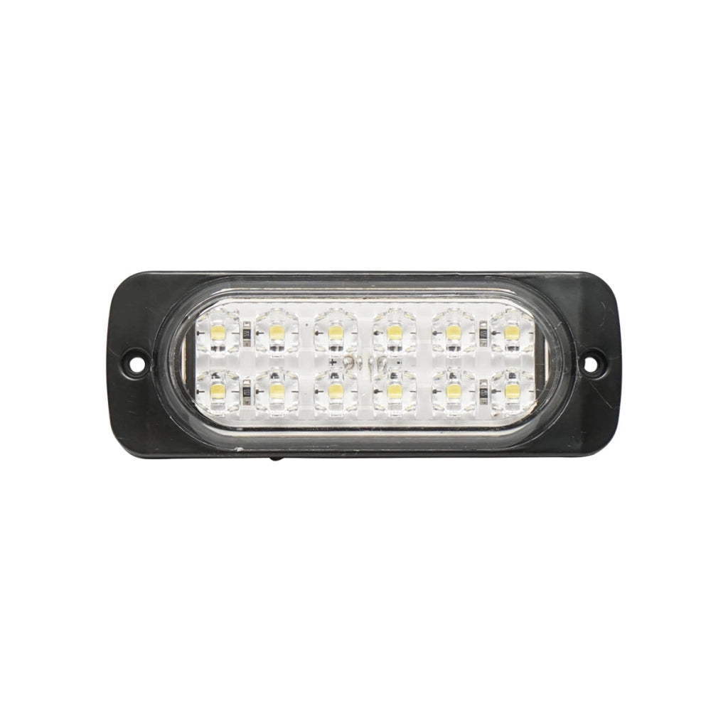Lampada  laterale con LED bianca, 115 mm, 12-24V, Breckner Germany