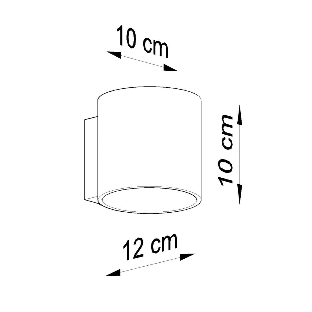 Applique ORBIS 1 bordeaux