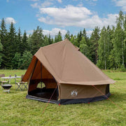 Tenda Familiare 6 persona Marrone Policotone 42017495