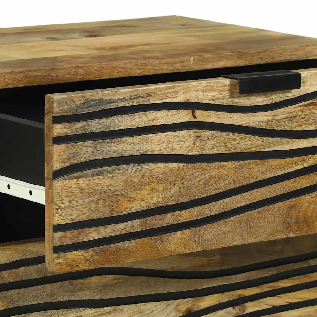 Armadio da Notte con cassetto Marrone 50 x 33 x 60 cm