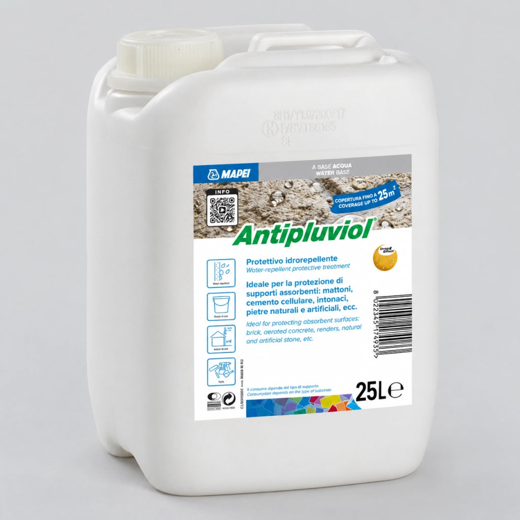 Mapei antipluviol 25 litri impregnante idrorepellente incolore