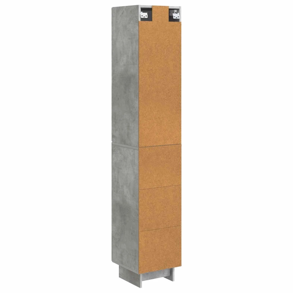 Set di armadi 2 pz Grigio Cemento Legno ingegnerizzato 3416370