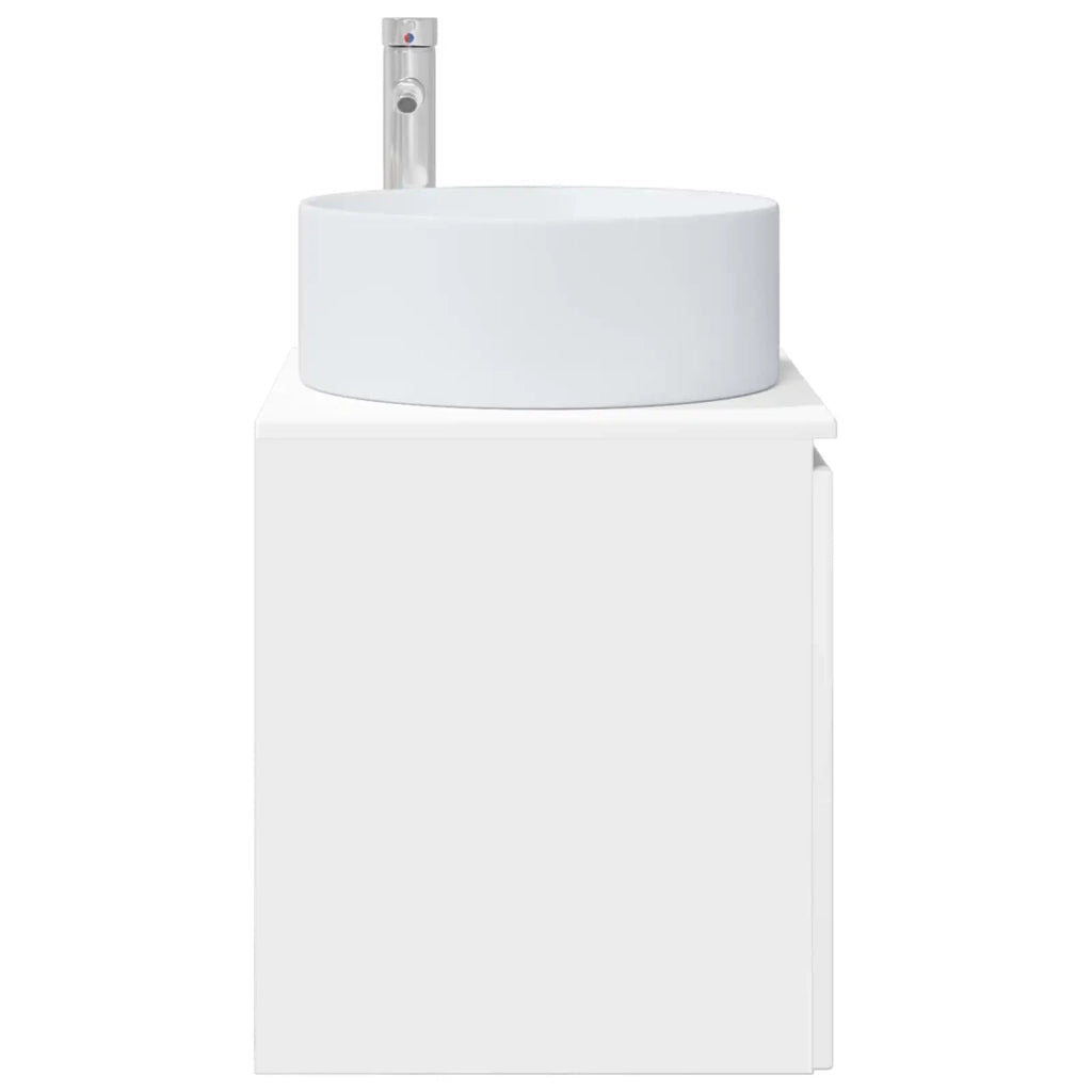 Mobile Lavabo | Armadio Lavabo da parete Bianco 49,5 x 44,5 x 65,5 cm