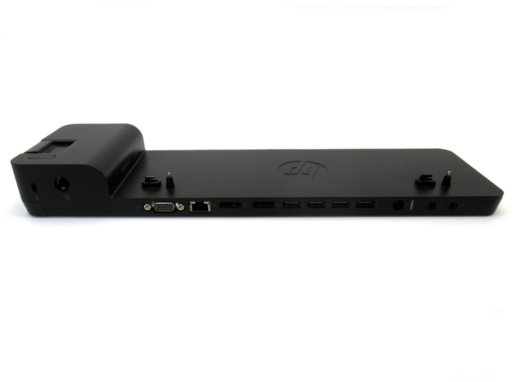 Docking Station Originale HP 2013 Ultra Slim modello HSTNN-IX10 LAN DC DP USB VGA compatibile EliteBook Folio 1040 1020 Revolve 810 820 830 840 850 720 740 750 640 650 655 9470m 9480m Zbook 14U 15U - Ricondizionata