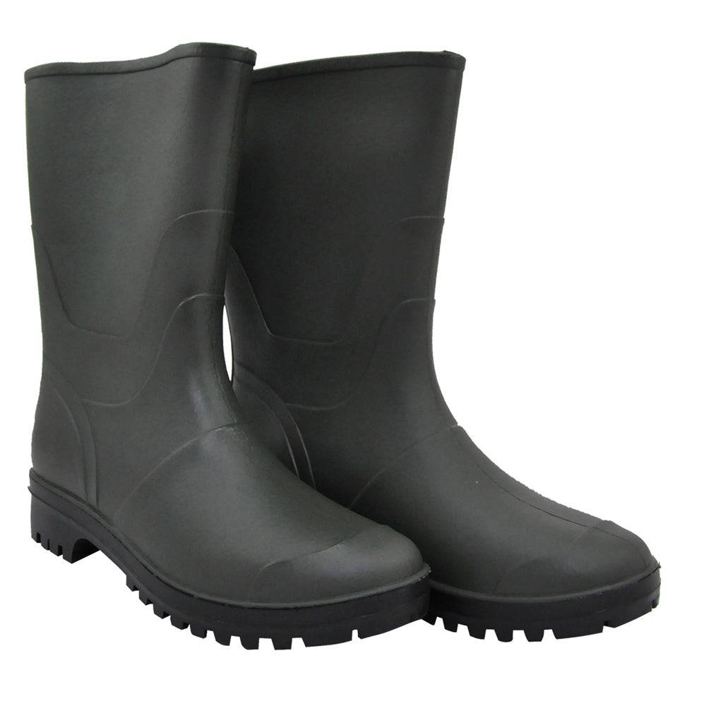STIVALI 'TRONCHETTO' N. 43 - colore verde  - MADE IN ITALY