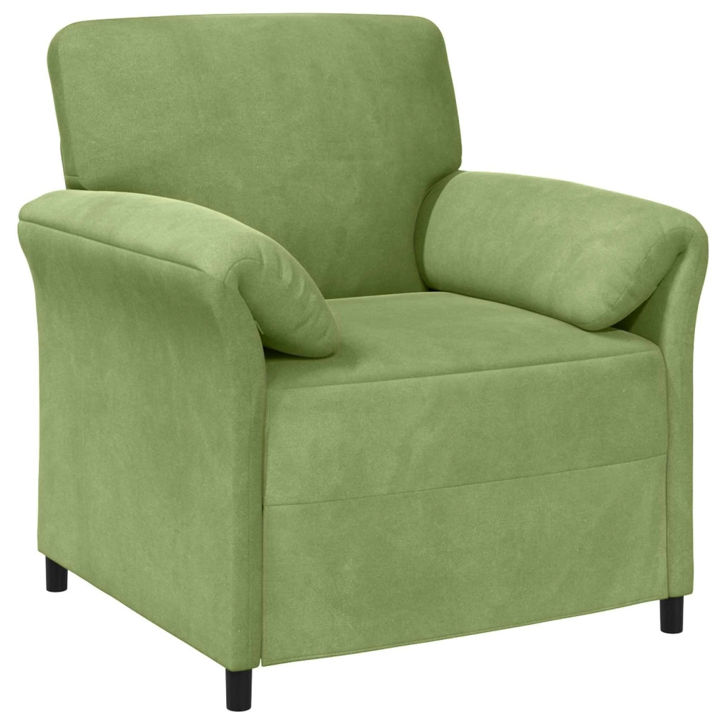 Set di divani 2 pz Verde chiaro Velluto 3424902