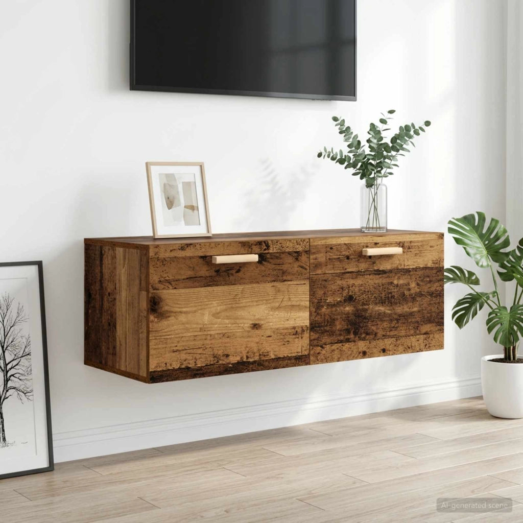 Armadietto a muro Legno antico 100 x 36,5 x 35 cm 8009825