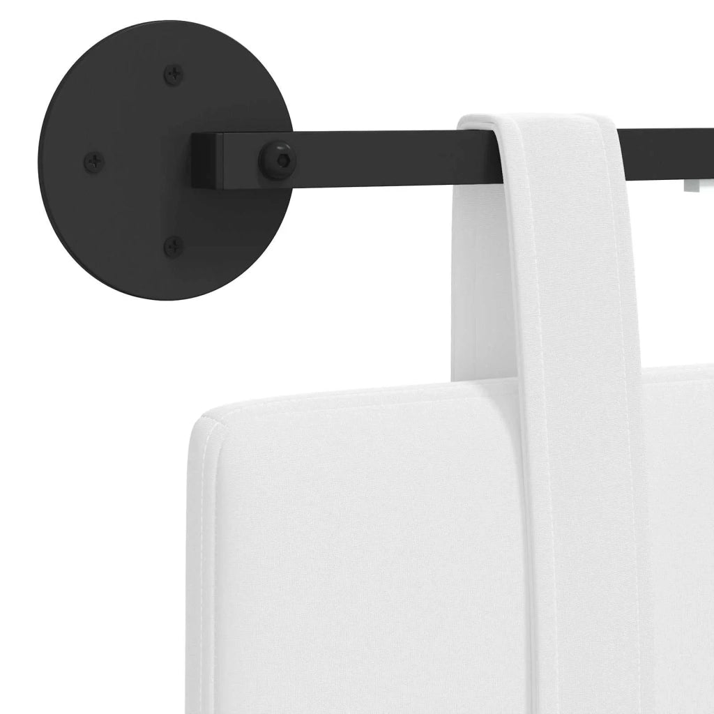 Testiera | Testata sospesa Con luce LED Bianco Tessuto