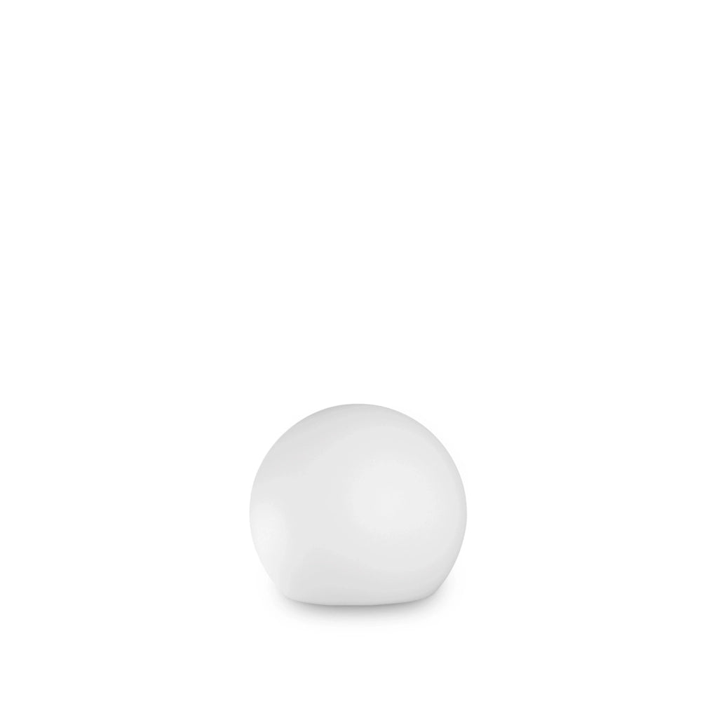 Piantana Contemporaneo Sole Acrilico Bianco 1 Luce E27 60W Ip65