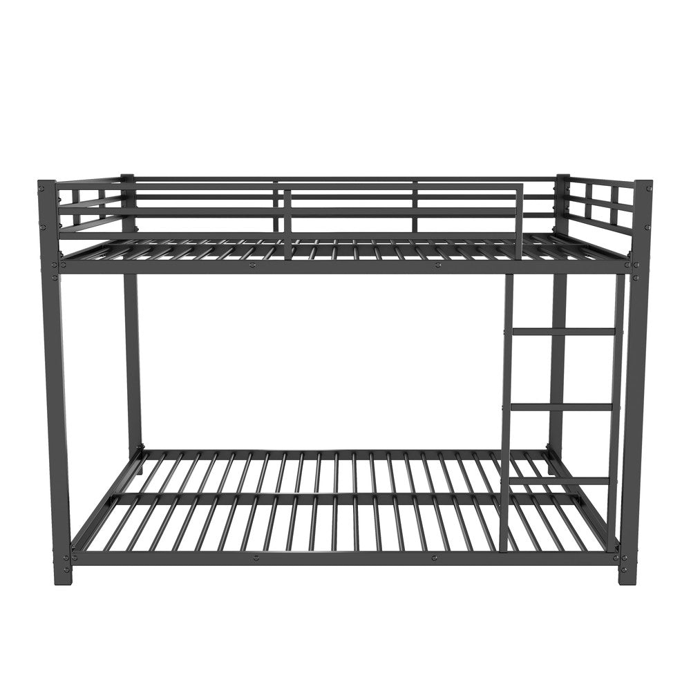 Letto a castello ¨C Minimal ¨C Nero metallo 140x200cm