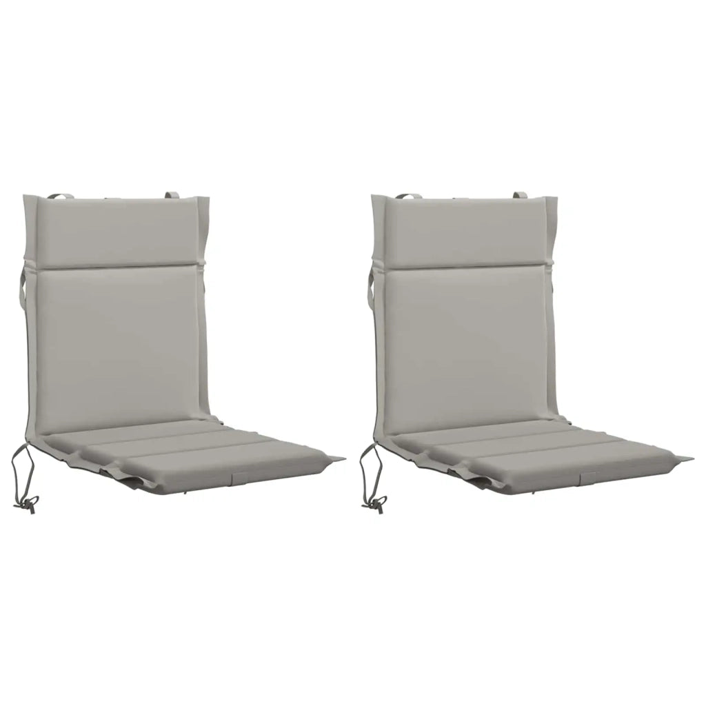 Cuscino per sedia a schienale basso GEMERT 2 pz 100% Poliestere 946498