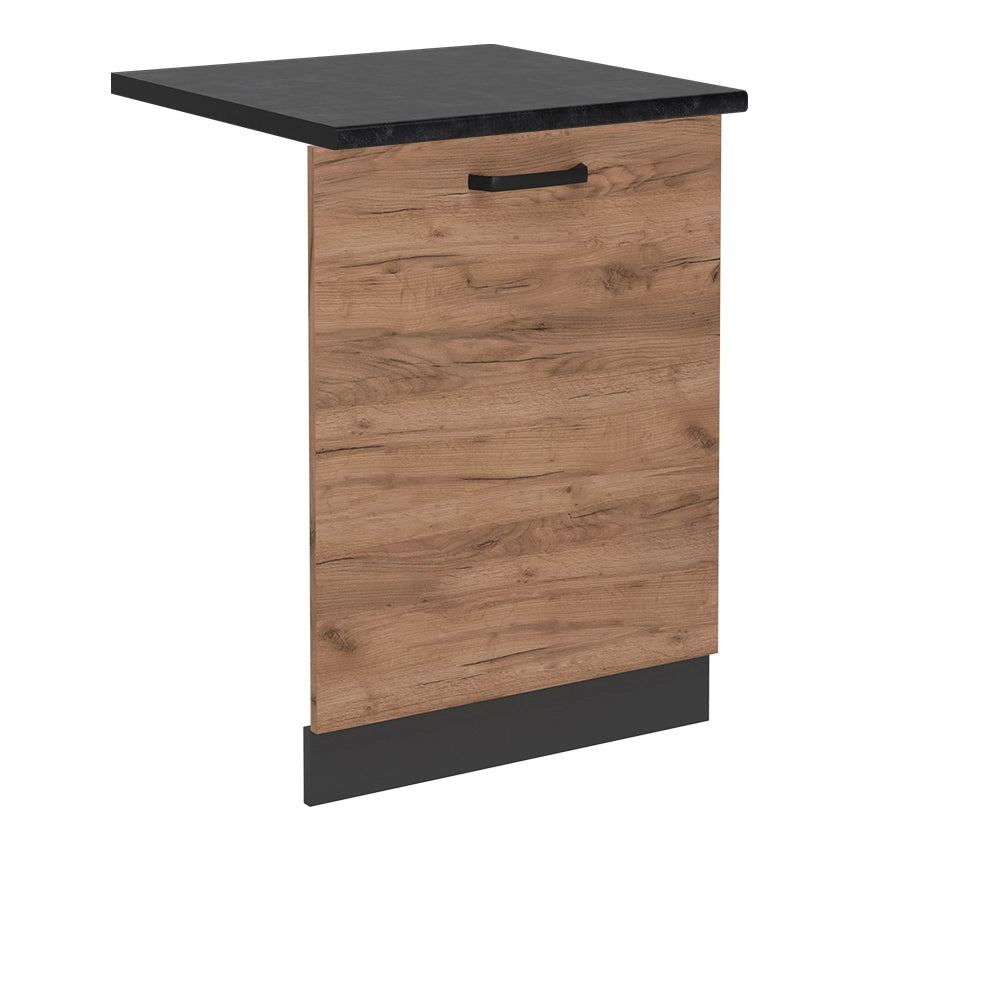 Pannello frontale R-Line Rovere dorato/Antracite 60 cm, PL Antracite Vicco