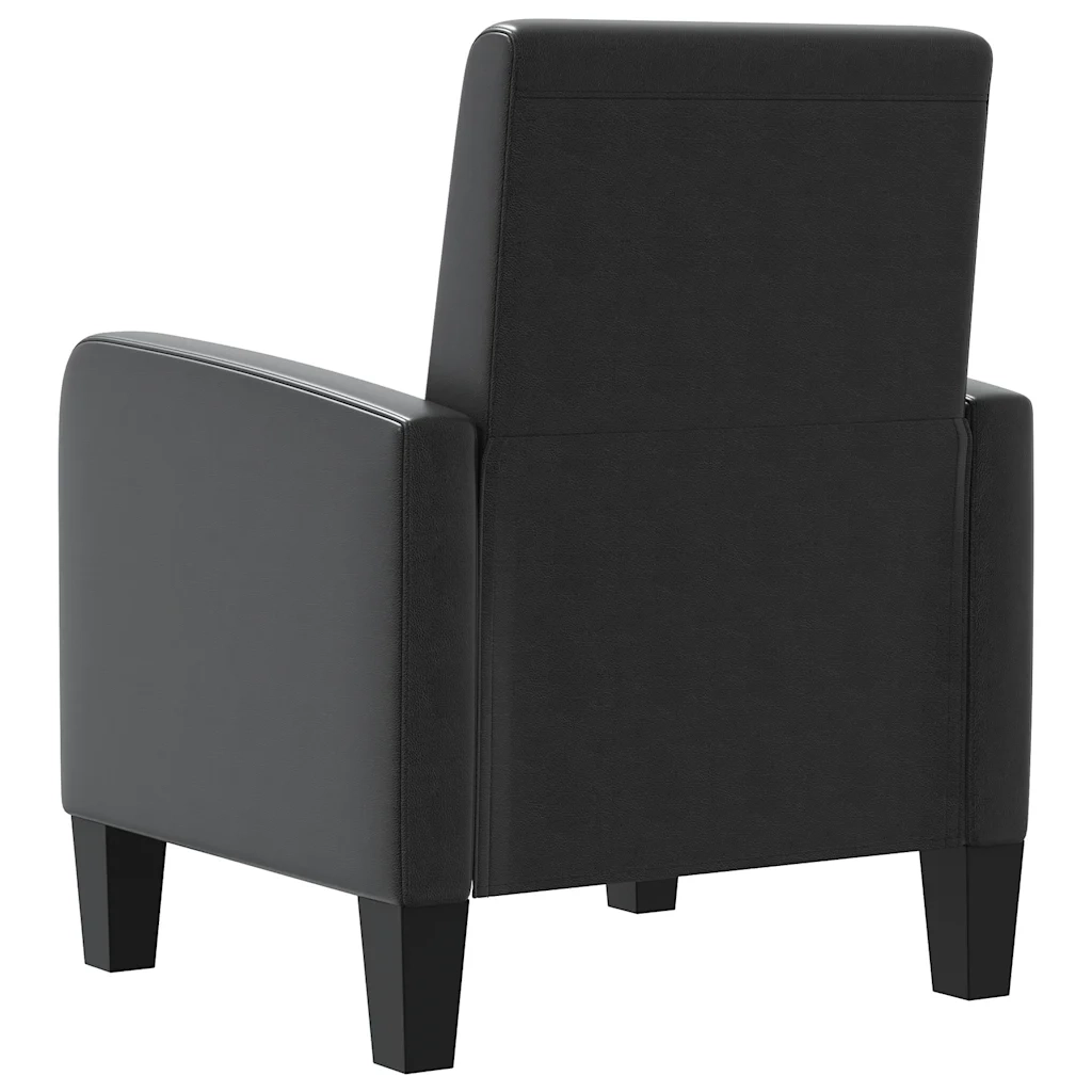Poltrona Nera in Similpelle 241109