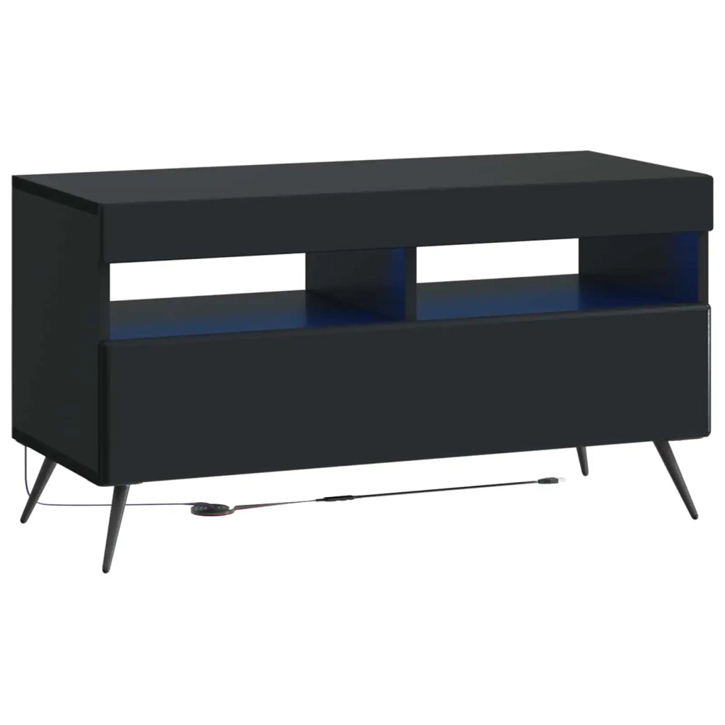 Mobile TV LED BREDA 3 pz Nero Legno ingegnerizzato 3416919