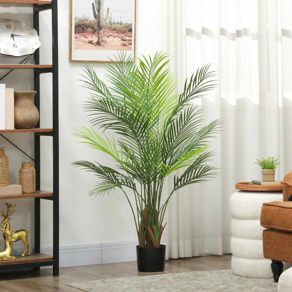 Palma artificiale 120 cm ¨C Xylo ¨C Verde con vaso plastica