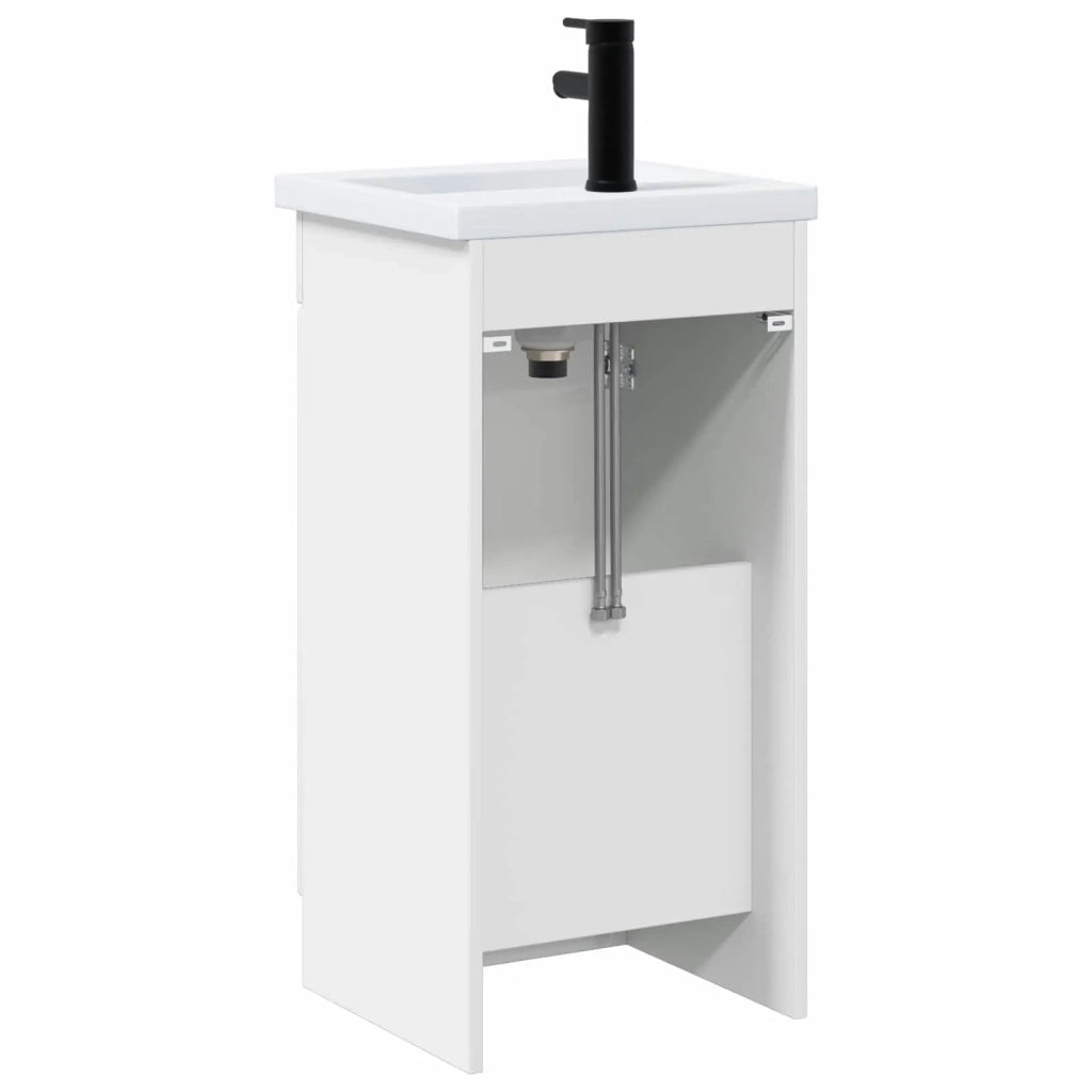 Mobile da bagno con Lavabo | Armadio Lavabo Bianco 42 x 40 x 84,5 cm