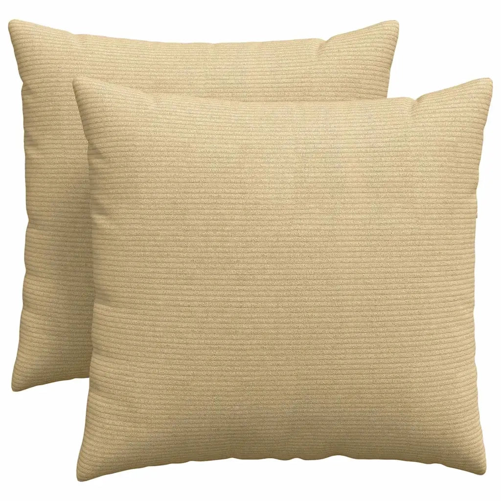 Cuscini da Divano 2 pcs Grigio Verde 50 x 50 cm 42013993